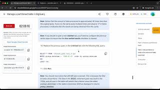 Manage a partitioned table in BigQuery [upl. by Nussbaum]