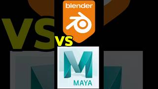 Blender Vs Maya shorts viral vfx [upl. by Peedsaj]