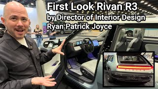 Rivian R3 First Look by Director of Interior Design Ryan Patrick Joyce [upl. by Meekahs]