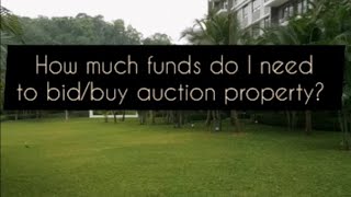 How much funds do I needed to buy an lelong property [upl. by Leugim]