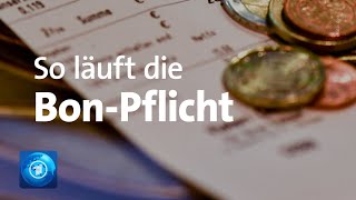 BonPflicht Diskussion über KassenzettelAusdruck [upl. by Glynda]