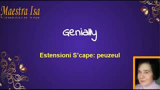 Genially estensioni Scape  peuzeul [upl. by Faustine]