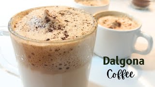 Dalgona coffee recipe  How to make whipped coffee  frothy coffee  Dalgona coffee without machine [upl. by Carmencita]