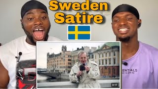 Reaction To Swedishness Swedish Satire [upl. by Eillam191]