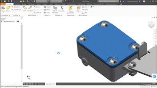 Inventor Tutorial  Edit bolted connections [upl. by Ittocs]