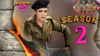 madam sir season 2 upcoming episode madam sir karishmasingh gulki joshi [upl. by Noella]