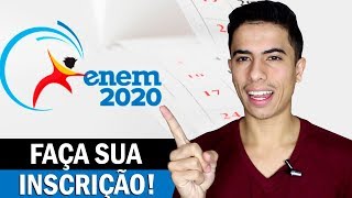 Como fazer a inscrição para o ENEM 2020  Passo a passo [upl. by Nreval]