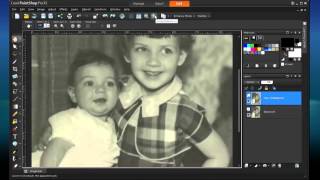 Introduction restoring old photos with PaintShop Pro [upl. by Schriever]