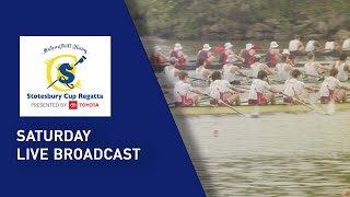 The Stotesbury Cup Regatta 2024 Saturday Broadcast [upl. by Dare6]