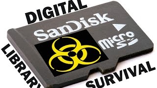 Digital SHTF Library on Micro SanDisk  Canadian Prepper [upl. by Koffler]