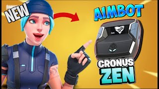 CRONUS ZEN is BROKEN in FORTNITE UNDETECTABLE AIMBOT [upl. by Sillihp]