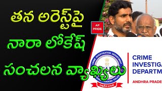 TDP Leader Nara Lokesh interesting comments on jagan  AP PRIDE [upl. by Enois]