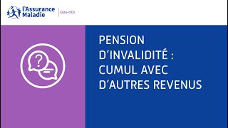 Pension dinvalidité  Calcul de la pension d’invalidité  cumul avec d’autres revenus [upl. by Tegdig]