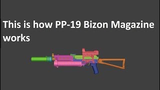 This is how PP19 Bizon Tubular Magazine works  WOG [upl. by Lavud968]