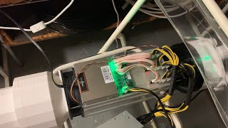 Antminer Silencer sound suppressor shroud attachment intake  ASIC Miner silencer shroud intake [upl. by Rednaeel]