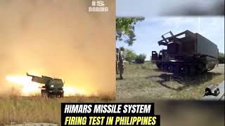 HIMARS missile system Philippine Military Test [upl. by Bohrer762]