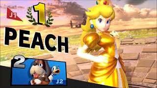 Peach vs Dunk hunt  Super Smash Bros Ultimate ELITE VIP [upl. by Nnil]