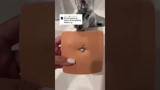 🔎Elena Belly Ring 💗 HanysLuxCom🛍️ bellypiercing smallbussiness [upl. by Allrud]