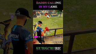 Daddy Calling in my game shorts viral daddycalling daddycallingff [upl. by Munster]