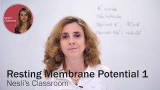 Resting Membrane Potential lecture part 1 [upl. by Attelrahc]