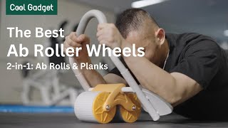 Cool Gadget Auto Rebound Ab Roller Wheel for Abdominal amp Core Strength Training  Beginners Friendly [upl. by Terag]