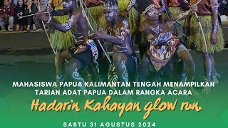 PART I  Tarian adat papua Hadarin kahayan glon run [upl. by Ydnerb514]