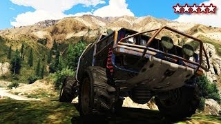 GTA 5 OffRoading  CUSTOM Jumps amp Races GTA V  Grand Theft Auto [upl. by Essirahc407]