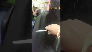 Hair cut in freezy hair  Beauty mirror beauty parlour [upl. by Snahc]