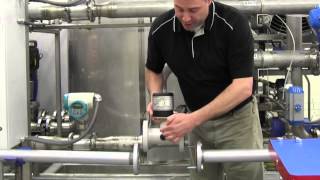 SITRANS F M MAG 8000 Water Flowmeter Installation [upl. by Ellerey]