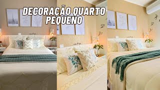 COMO DEIXAR O QUARTO LINDO  DECORAÇÃO FÁCIL PARA CAMA POSTA [upl. by Herold17]