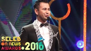 Seleb Paling Sosmed quot Raffi Ahmad quot  Seleb On News Awards 2016 [upl. by Atsejam745]