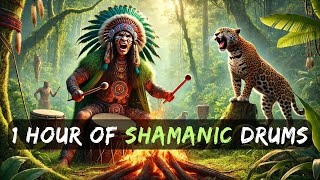 1hour of Shamanic Drums For Energetic Breathwork amp Movement Series 5 [upl. by Anelrahc]