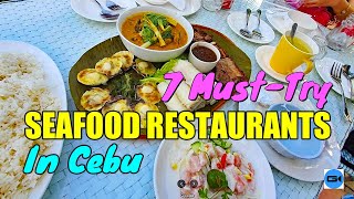 Cebu Tour 7 MUSTTRY SEAFOOD RESTAURANTS IN CEBU [upl. by Lebyram]