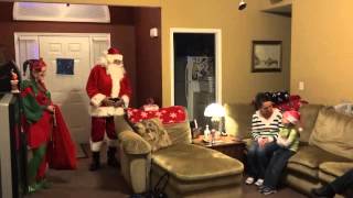 Santa comes to Avas house [upl. by Anikal]