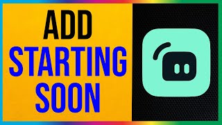 How to Add Starting Soon on Streamlabs OBS 2024 [upl. by Daza]