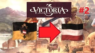 Victoria II  GFM Mod  An Austrian Germany Austria Part 2 The Confederation Triumphs 18751900 [upl. by Friedrick774]