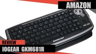 IOGEAR GKM681R 24GHz Wireless Compact Keyboard with Optical Trackball and Scroll Wheel [upl. by Nathan815]