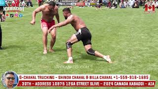 MATCH 3  Sarhala Ranuan Vs Nankana Sahib  2024 Canada Kabaddi [upl. by Ahsead907]