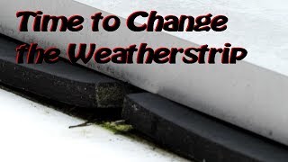 Aliner Rooftop weatherstrip Replacement [upl. by Alford]