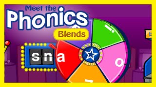 Meet the Phonics Blends  “Blends Game” [upl. by Annauj444]