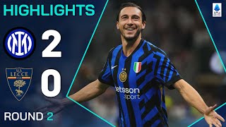 INTERLECCE 20  HIGHLIGHTS  Champions secure first win of the season  Serie A 202425 [upl. by Atahs]