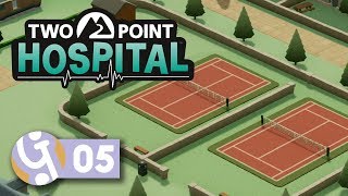 😷 Posh Patients  Lets Play Two Point Hospital Ep 05 [upl. by Aileme501]