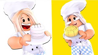 Using Only ONE COLOR COOKING CHALLENGE Bloxburg Roblox [upl. by Ldnek96]