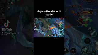 Jayce with collector 💯 leagueoflegends [upl. by Sheela]