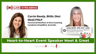 HearttoHeart Event Speaker Meet amp Greet  Carrie Reedy BHSc Nut Med FNLP [upl. by Taima865]