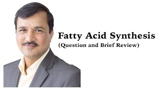 Fatty acid Synthesis  A Quick Review  Question and Explanation [upl. by Beller]