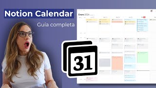 Cómo usar Notion Calendar  TUTORIAL COMPLETO [upl. by Dennie]