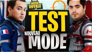 ON TESTE LE NOUVEAU MODE DE TIR  ft Doigby ► FORTNITE [upl. by Philpot]