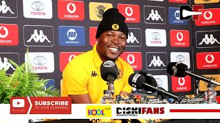 PreMatch Press Conference with Ranga Chivaviro  Kaizer Chiefs vs Cape Town City [upl. by Aeriell]