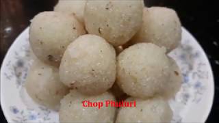 Narkel Naru Recipe  Bengali Style Narkel Naru  Sweet Coconut Balls  Coconut Ladoo Recipe [upl. by Lanita420]